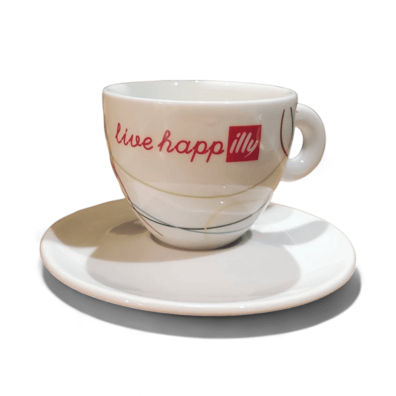 illy Coffee from the Kaffeina Group  Unclassified LIVE HAPPilly - Box of 12 cups no saucers