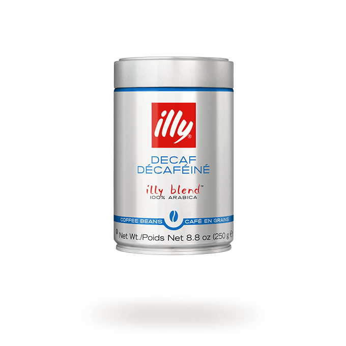 Illycaffè Beans WHOLE BEAN DECAFFEINATED CLASSICO COFFEE - 250 g